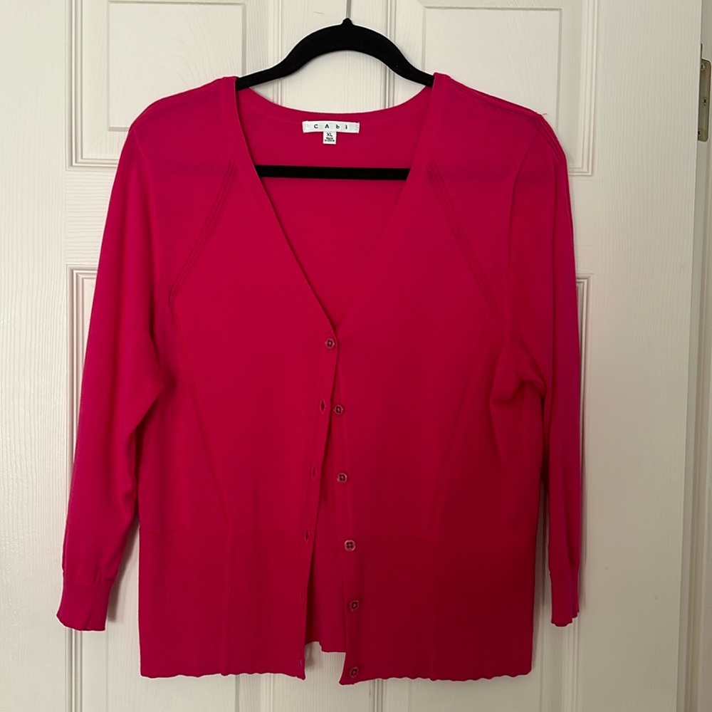CAbi Pink Women's Cardigan Sweater